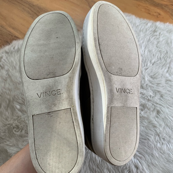 Vince Warren slip on platform sneakers Sz 7.5 - Picture 6 of 8
